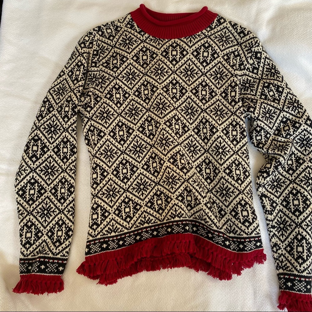 Talbots Snowflake Sweater